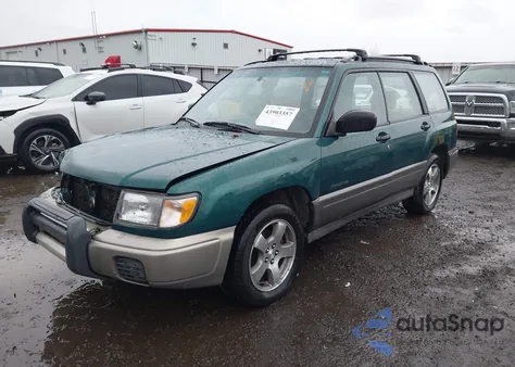 2000 Subaru Forester S z USA, uszkodzony, nr VIN JF1SF6551YH721753